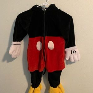 Mickey Mouse Costume Size 18-24 Months